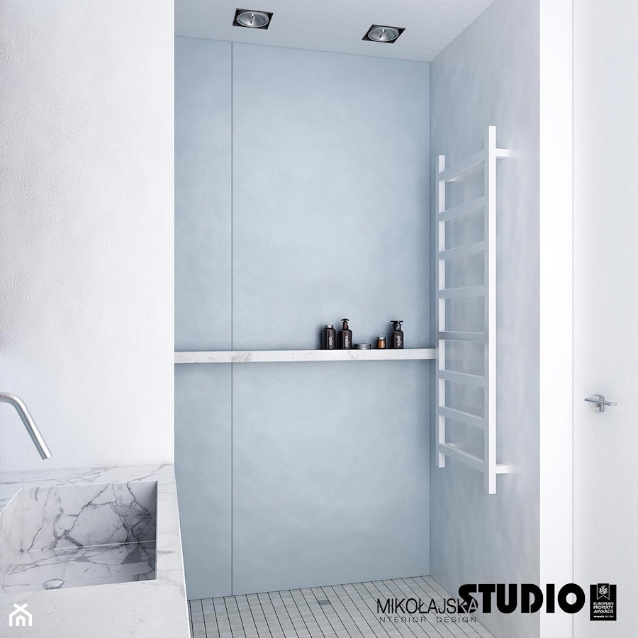 przestronny prysznic - zdjęcie od MIKOŁAJSKAstudio