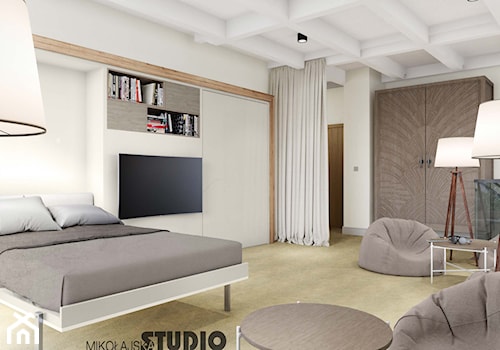 mezzanine bedroom design - zdjęcie od MIKOŁAJSKAstudio