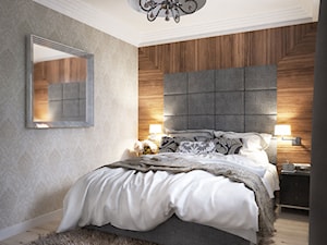 new york style bedroom - zdjęcie od MIKOŁAJSKAstudio