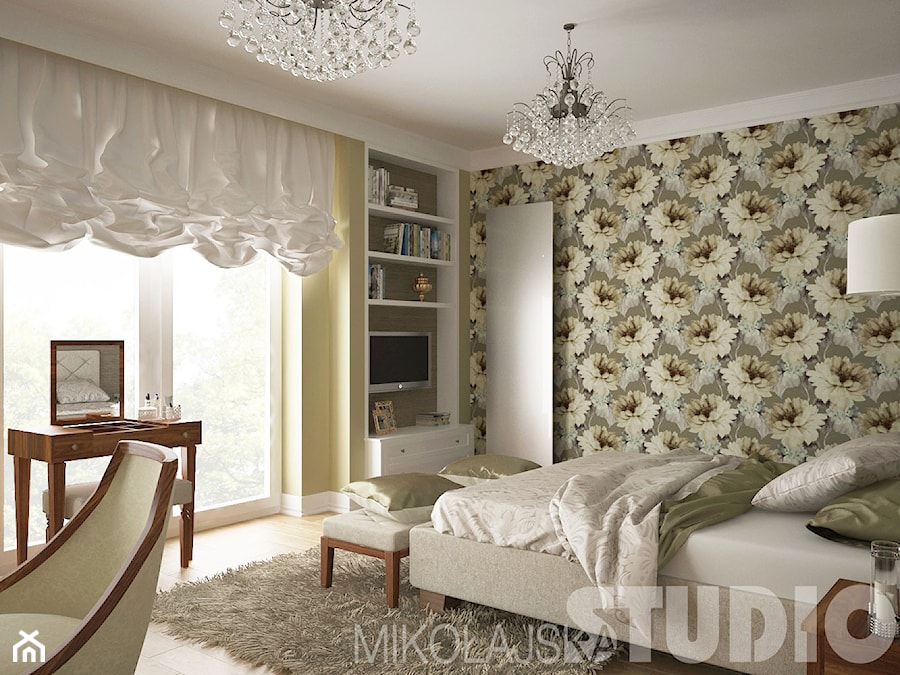 Luksusowa sypialnia - zdjęcie od MIKOŁAJSKAstudio