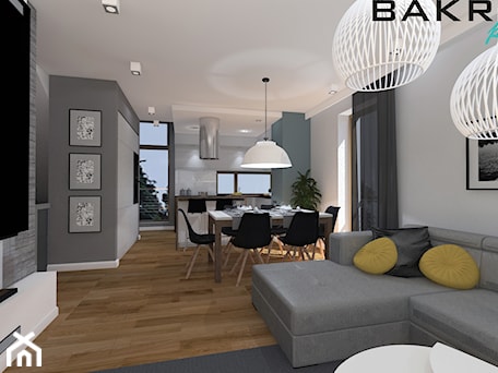 Aranżacje wnętrz - Salon: apartament 2 w Krakowie - Salon, styl nowoczesny - BAKRON PROJEKT. Przeglądaj, dodawaj i zapisuj najlepsze zdjęcia, pomysły i inspiracje designerskie. W bazie mamy już prawie milion fotografii!