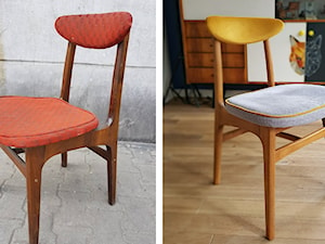 krzesło przed i po renowacji - zdjęcie od Odnawialnia