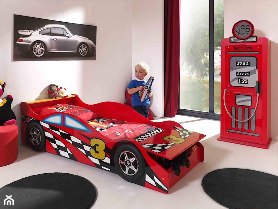 Łóżko AUTO samochód Race Car Mini, łóżko dla dziecka - zdjęcie od epinokio.pl