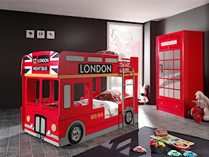 Łóżko dla dziecka London Bus - łóżko piętrowe - zdjęcie od epinokio.pl