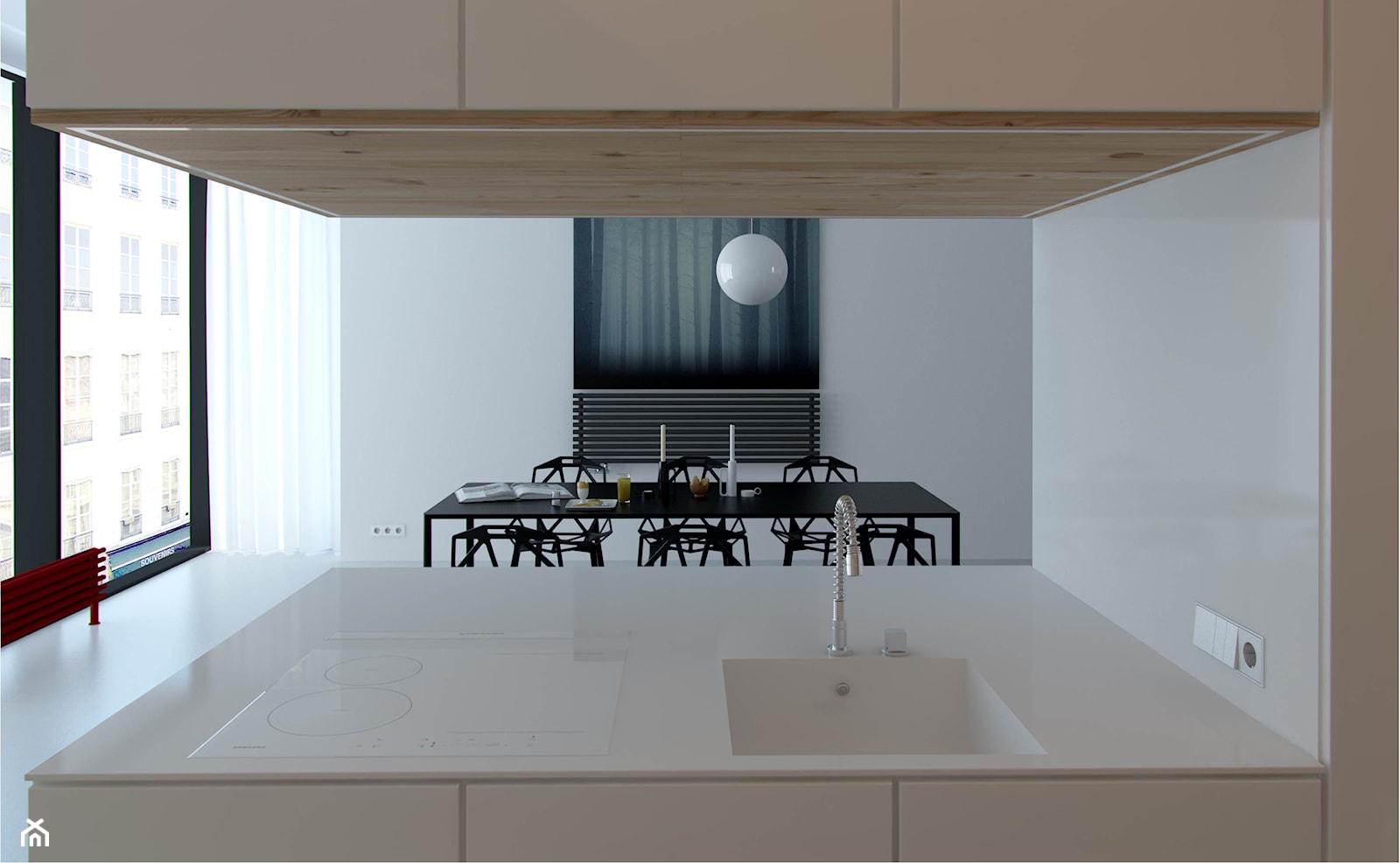 MINIMALIZM - Kuchnia, styl minimalistyczny - zdjęcie od t design - Homebook