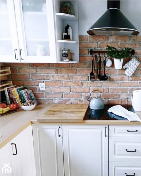 Domek na przedmieściach - Kuchnia, styl skandynawski - zdjęcie od O-Caroline Blog