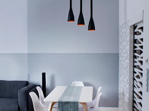 Wykonawstwo apartamentu - Jadalnia, styl nowoczesny - zdjęcie od VizuDesign