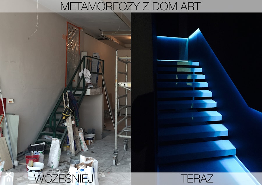 Metamorfoza schodów - zdjęcie od Dom-Art