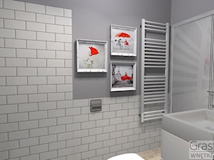 Mała łazienka z prysznicem - Łazienka - zdjęcie od Kompleksowe realizacje wnętrz pod klucz