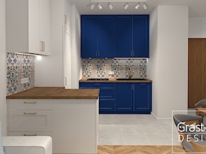 Projekt Mieszkania 40 m2 pakiet Basic - Kuchnia, styl nowoczesny - zdjęcie od Kompleksowe realizacje wnętrz pod klucz