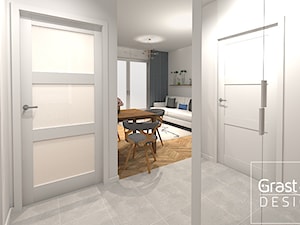 Projekt Mieszkania 40 m2 pakiet Basic - Hol / przedpokój, styl nowoczesny - zdjęcie od Kompleksowe realizacje wnętrz pod klucz