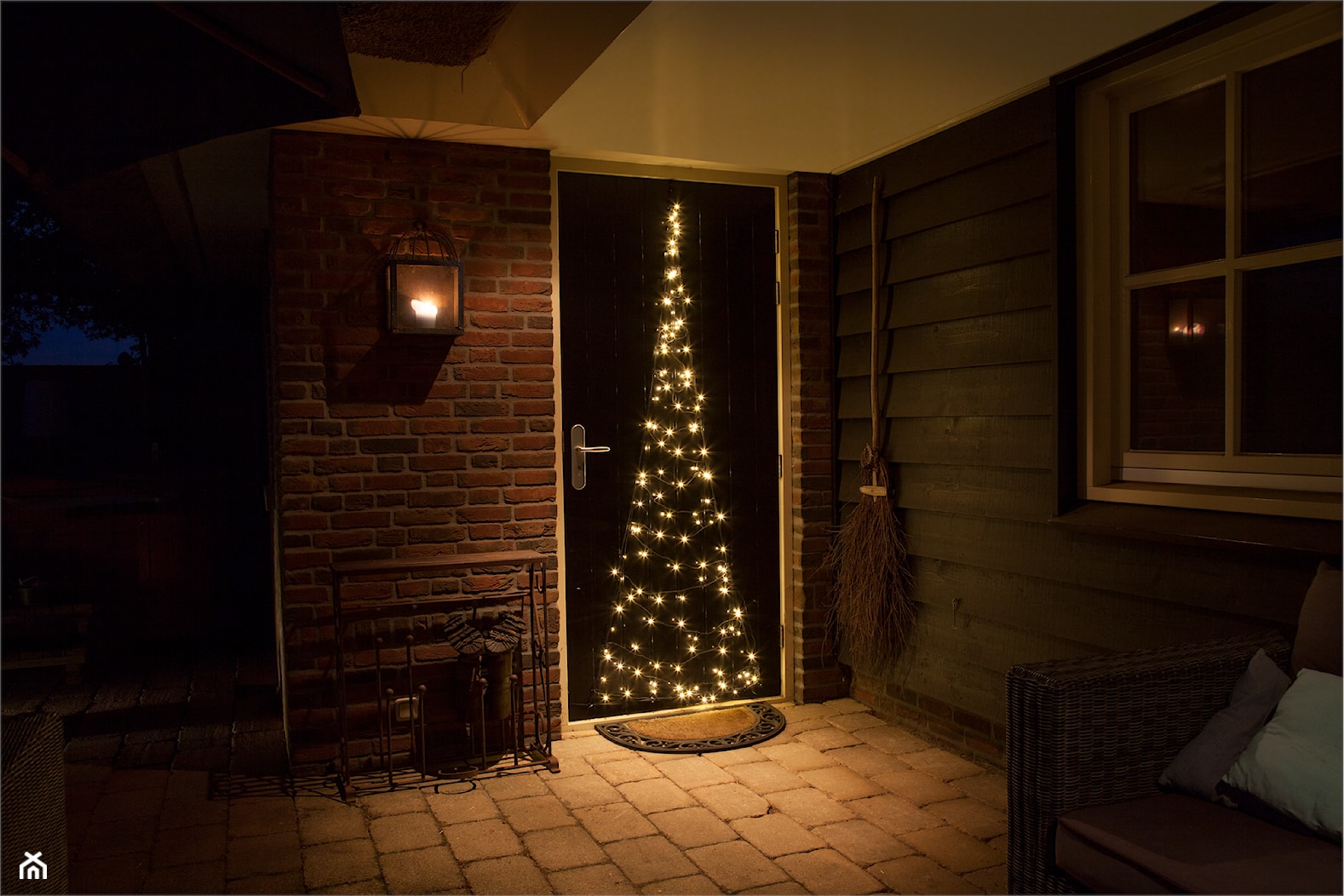 Christmas Tree 1D Door 2,1M - 120 LEDs - zdjęcie od www.solarlighting.pl - Homebook