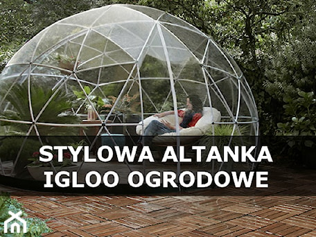 Aranżacje wnętrz - Ogród: Igloo ogrodowe - Sklep Gardenplanet. Przeglądaj, dodawaj i zapisuj najlepsze zdjęcia, pomysły i inspiracje designerskie. W bazie mamy już prawie milion fotografii!