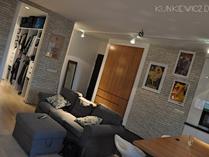 Apartament na Powiślu - Warszawa - Salon - zdjęcie od Kunkiewicz Architekci