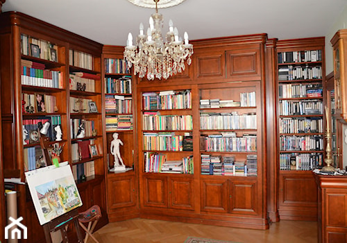Biblioteka w stylu Ludwik Filip. - zdjęcie od Ludwik Filip