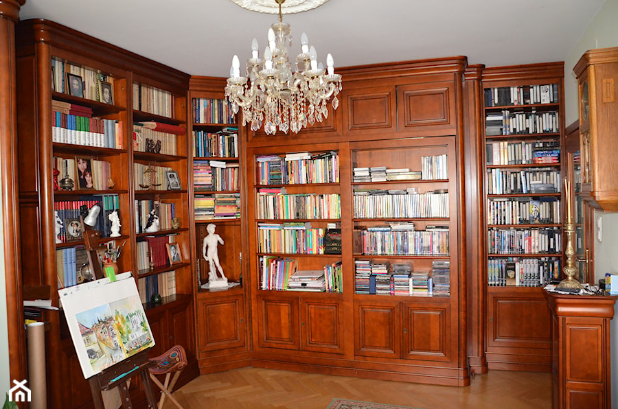 Biblioteka w stylu Ludwik Filip. - zdjęcie od Ludwik Filip