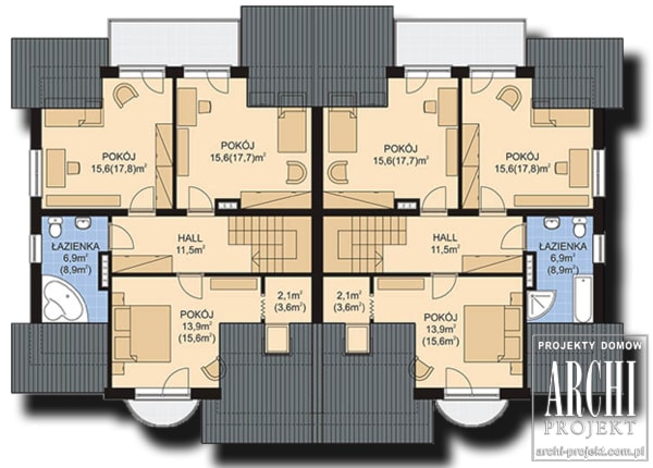 APS 107 - Domy - zdjęcie od ARCHIprojekt Najlepsze Projekty Domów