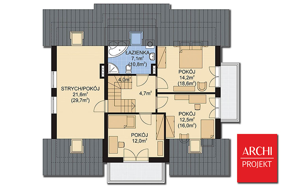 APS 234 NEW - Domy - zdjęcie od ARCHIprojekt Najlepsze Projekty Domów