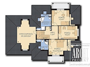 APS 119 L+P - Domy - zdjęcie od ARCHIprojekt Najlepsze Projekty Domów