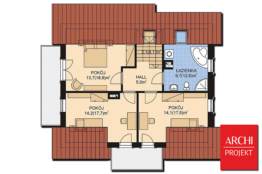 APS 202 NEW - Domy - zdjęcie od ARCHIprojekt Najlepsze Projekty Domów