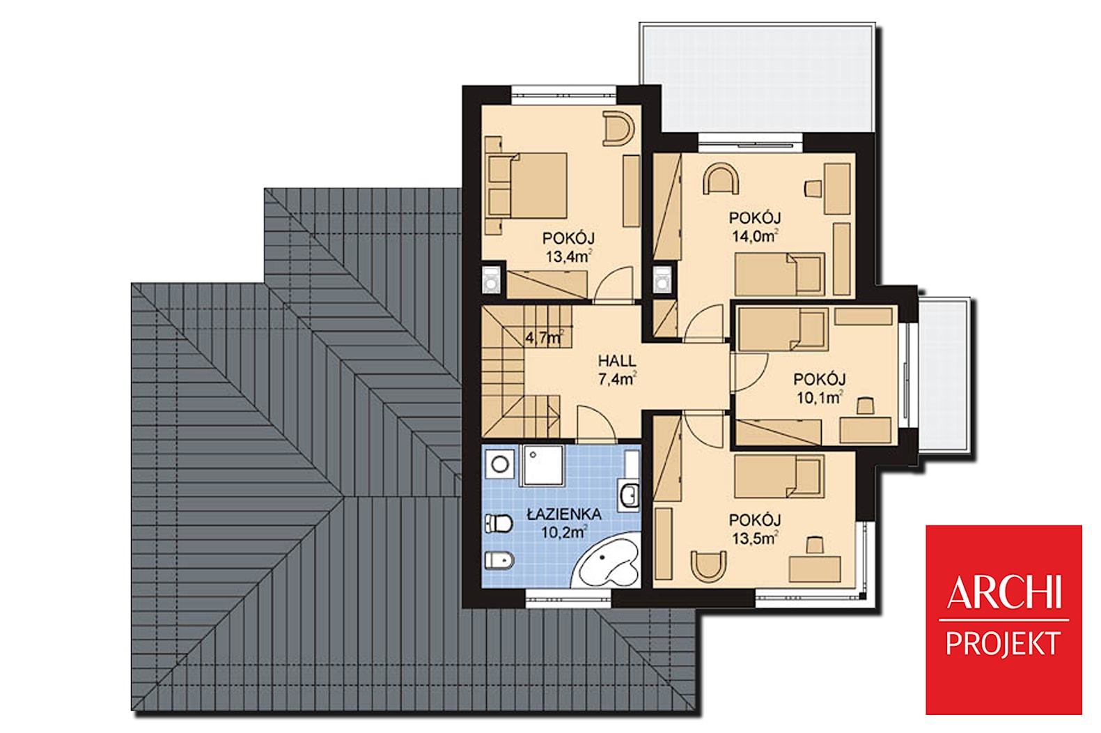 APS 266+2G - Domy - zdjęcie od ARCHIprojekt Najlepsze Projekty Domów - Homebook