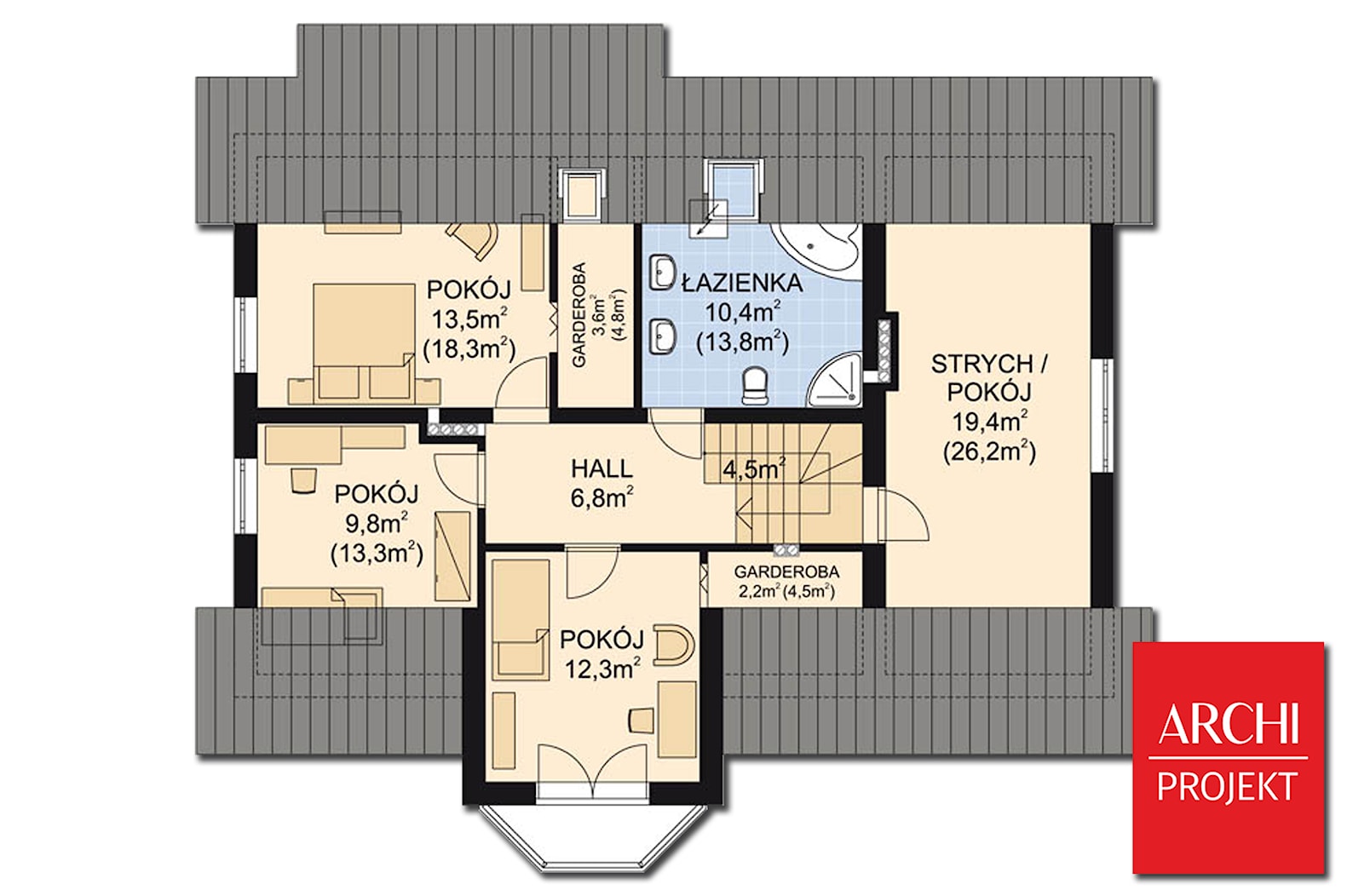 APS 231 - Domy - zdjęcie od ARCHIprojekt Najlepsze Projekty Domów - Homebook