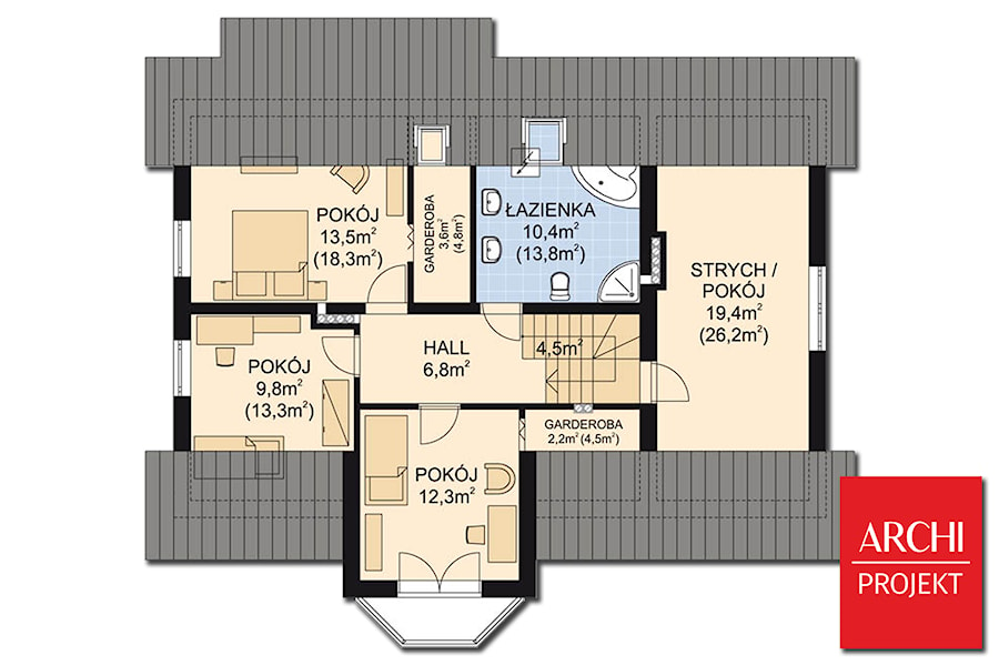 APS 231 - Domy - zdjęcie od ARCHIprojekt Najlepsze Projekty Domów