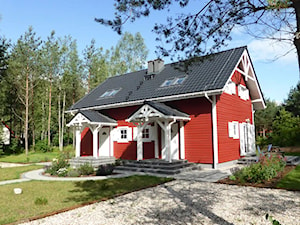 Skandynawski domek Jezioro i Las - Domy, styl skandynawski - zdjęcie od Homebook.pl