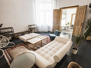 Apartament w Łodzi - Salon, styl nowoczesny - zdjęcie od Homebook.pl