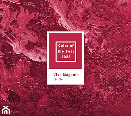 Kolor roku 2023 według Instytutu Pantone – Viva Magenta w Twoich wnętrzach