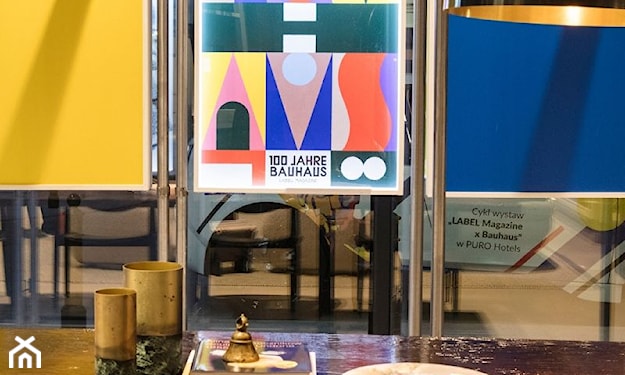 plakaty na 100-lecie Bauhausu
