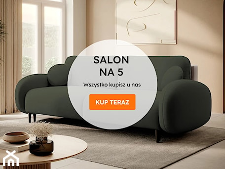 Aranżacje wnętrz - Salon: SALON NA 5 - Homebook.pl. Przeglądaj, dodawaj i zapisuj najlepsze zdjęcia, pomysły i inspiracje designerskie. W bazie mamy już prawie milion fotografii!