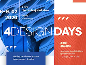 4 Design Days 2020 – gwiazdy architektury i designu 6-9.02 w Katowicach