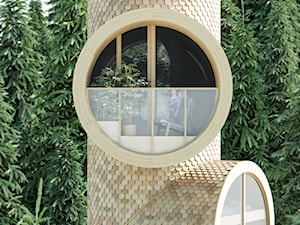 Bert – domek w kształcie Minionka - Domy, styl nowoczesny - zdjęcie od Homebook.pl