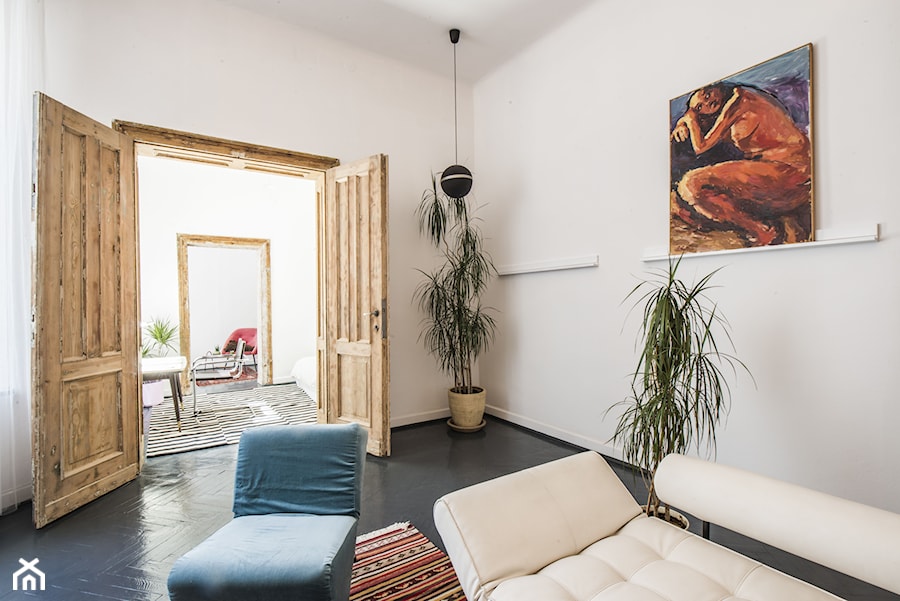 Apartament w Łodzi - Salon, styl nowoczesny - zdjęcie od Homebook.pl