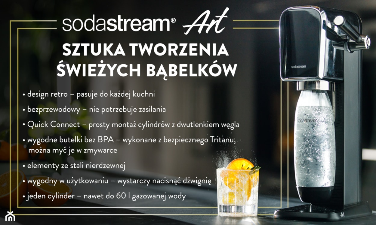 SodaStream - Jadalnia, styl nowoczesny - zdjęcie od Homebook.pl - Homebook