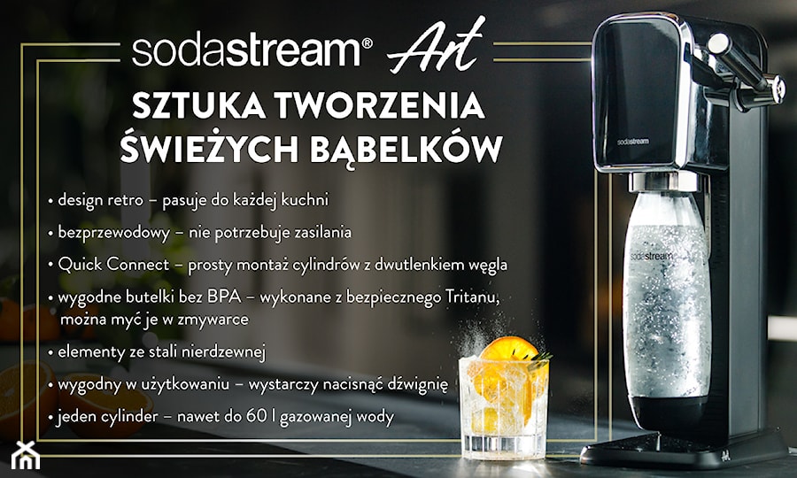 SodaStream - Jadalnia, styl nowoczesny - zdjęcie od Homebook.pl