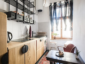 Apartament w Łodzi - Kuchnia, styl nowoczesny - zdjęcie od Homebook.pl