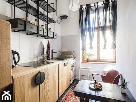 Aranżacje wnętrz - Kuchnia: Apartament w Łodzi - Kuchnia, styl nowoczesny - Homebook.pl. Przeglądaj, dodawaj i zapisuj najlepsze zdjęcia, pomysły i inspiracje designerskie. W bazie mamy już prawie milion fotografii!