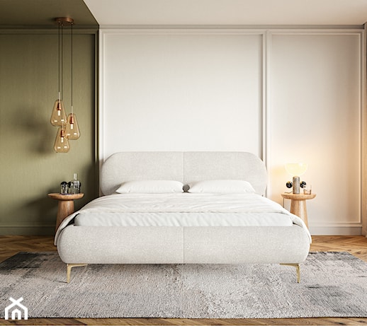 TOP 5 łóżek tapicerowanych na jesień – odkryj cudowne tkaniny, które ozdobią Twoją sypialnię! 