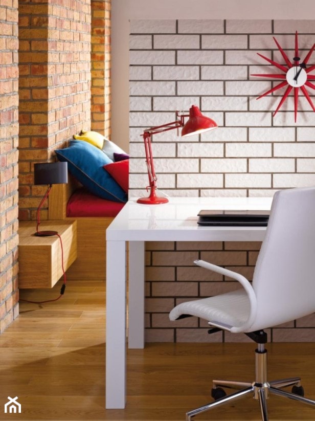 Biuro, styl minimalistyczny - zdjęcie od Homebook.pl