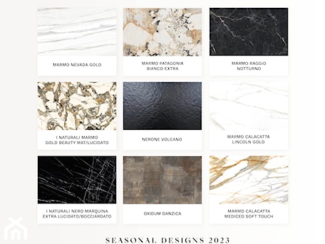 Aranżacje wnętrz - : Laminam Seasonal Designs 2023_last - Homebook.pl. Przeglądaj, dodawaj i zapisuj najlepsze zdjęcia, pomysły i inspiracje designerskie. W bazie mamy już prawie milion fotografii!