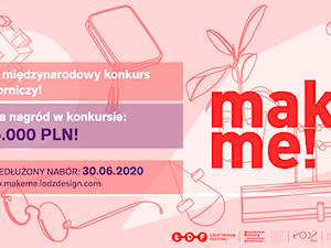 Projektanci poszukiwani! Konkurs make me! 2020 