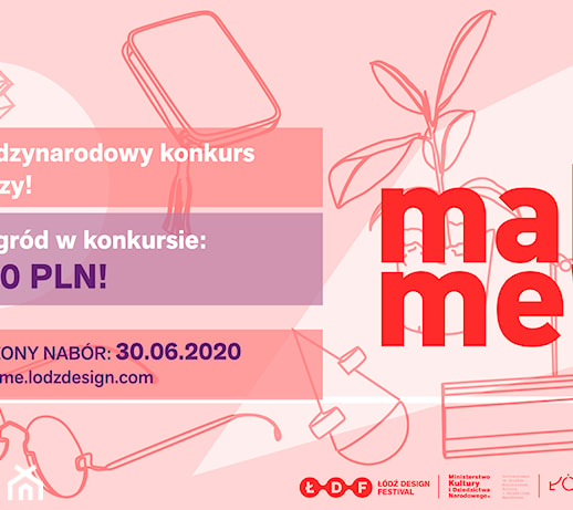 Projektanci poszukiwani! Konkurs make me! 2020 