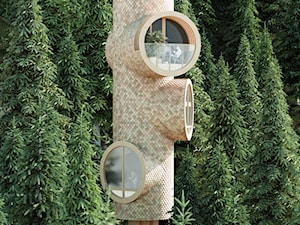 Bert – domek w kształcie Minionka - Domy, styl nowoczesny - zdjęcie od Homebook.pl