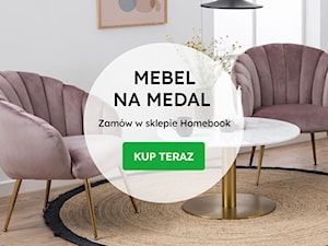 Fotel kubełkowy Madrigalle różowy welur na mosiężnych nóżkach - zdjęcie od Homebook.pl