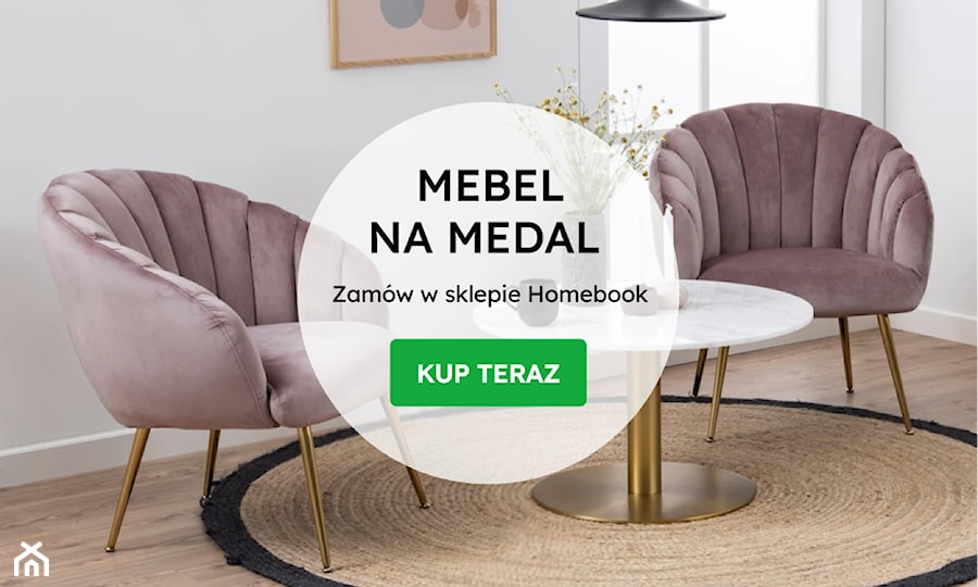 Fotel kubełkowy Madrigalle różowy welur na mosiężnych nóżkach - zdjęcie od Homebook.pl