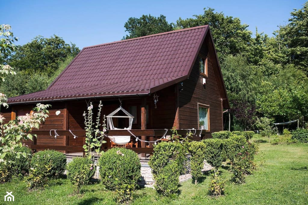 Sosnowy domek z kominkiem - Domy - zdjęcie od Homebook.pl - Homebook