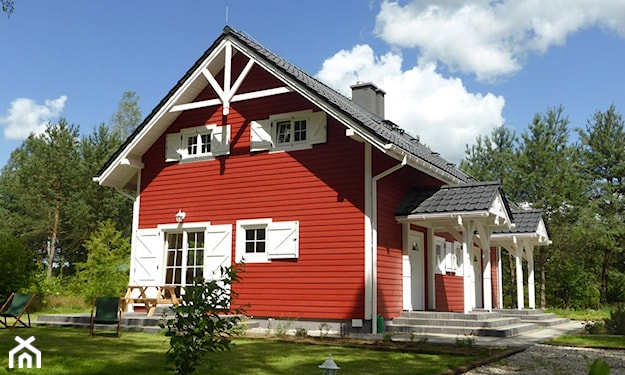 domek w stylu skandynawskim