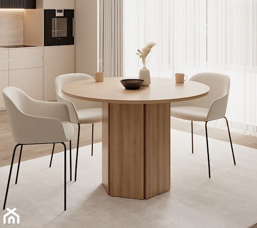 Jaki stół wybrać do małego salonu: okrągły, prostokątny czy rozkładany?